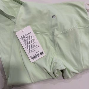 NWT Lululemon Align light green, size 6